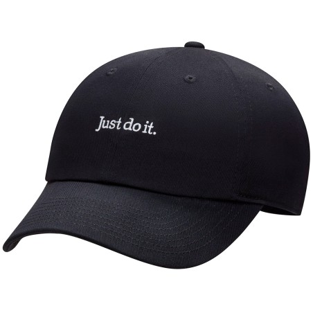 Nike Club Just Do It Black Cap