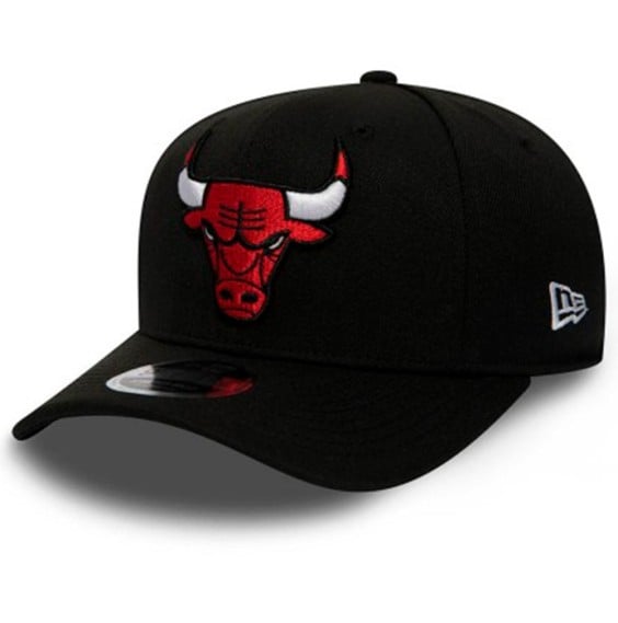 Acquista Chicago Bulls 9Fifty Logo Stretch Snap Cap Nero | 24 Segons