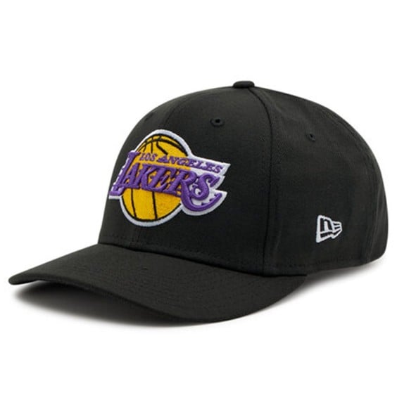 Comprare Los Angeles Lakers 9Fifty Logo Stretch Black Cap | 24Segons