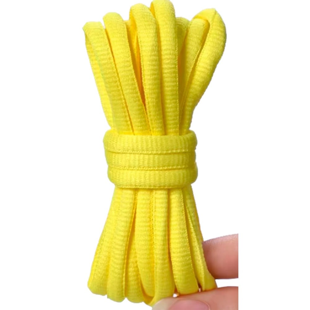 Oval Yellow Shoelaces 140 cm