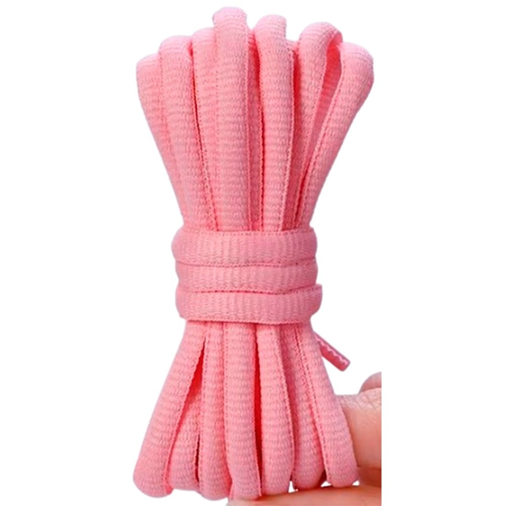 Oval Pastel Pink Shoelaces 140 cm