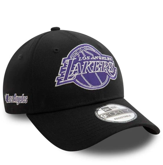 NBA Comprare Los Angeles Lakers Cap Metallic 9FORTY Black | 24Segons