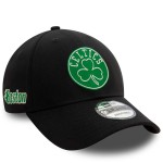 Boston Celtics NBA Metallic 9FORTY Black Cap