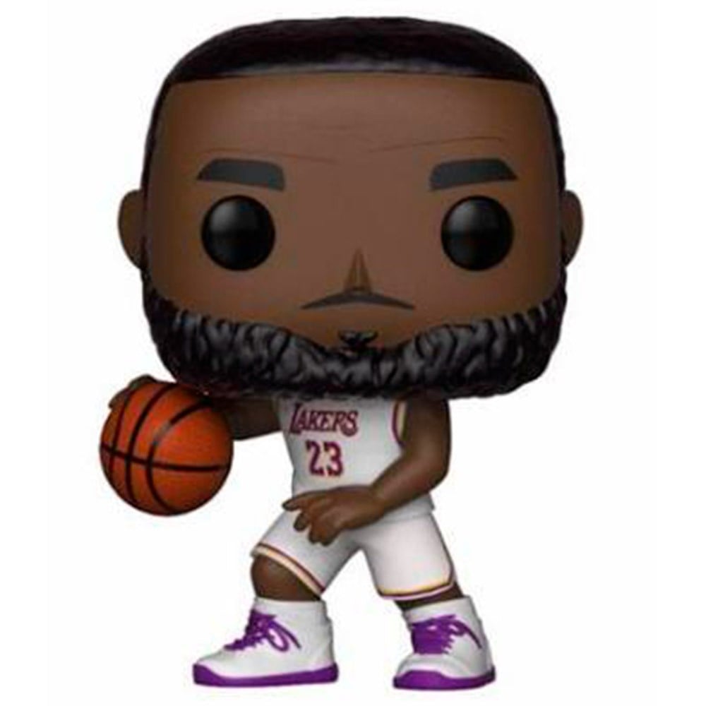 Figura Funko LeBron James Los Angeles Lakers White 9 cm