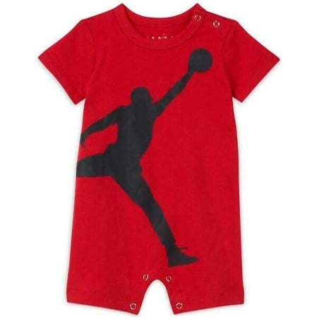 Baby Jordan Jumpman Romper Red