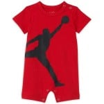 Baby Jordan Jumpman Romper Red