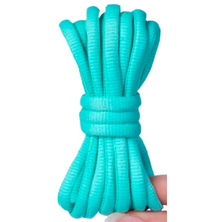 Acquista Cordoni ovali alla menta 160 cm | 24Segons