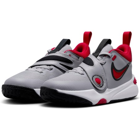 Kids Nike Team Hustle D 11 Cement Grey