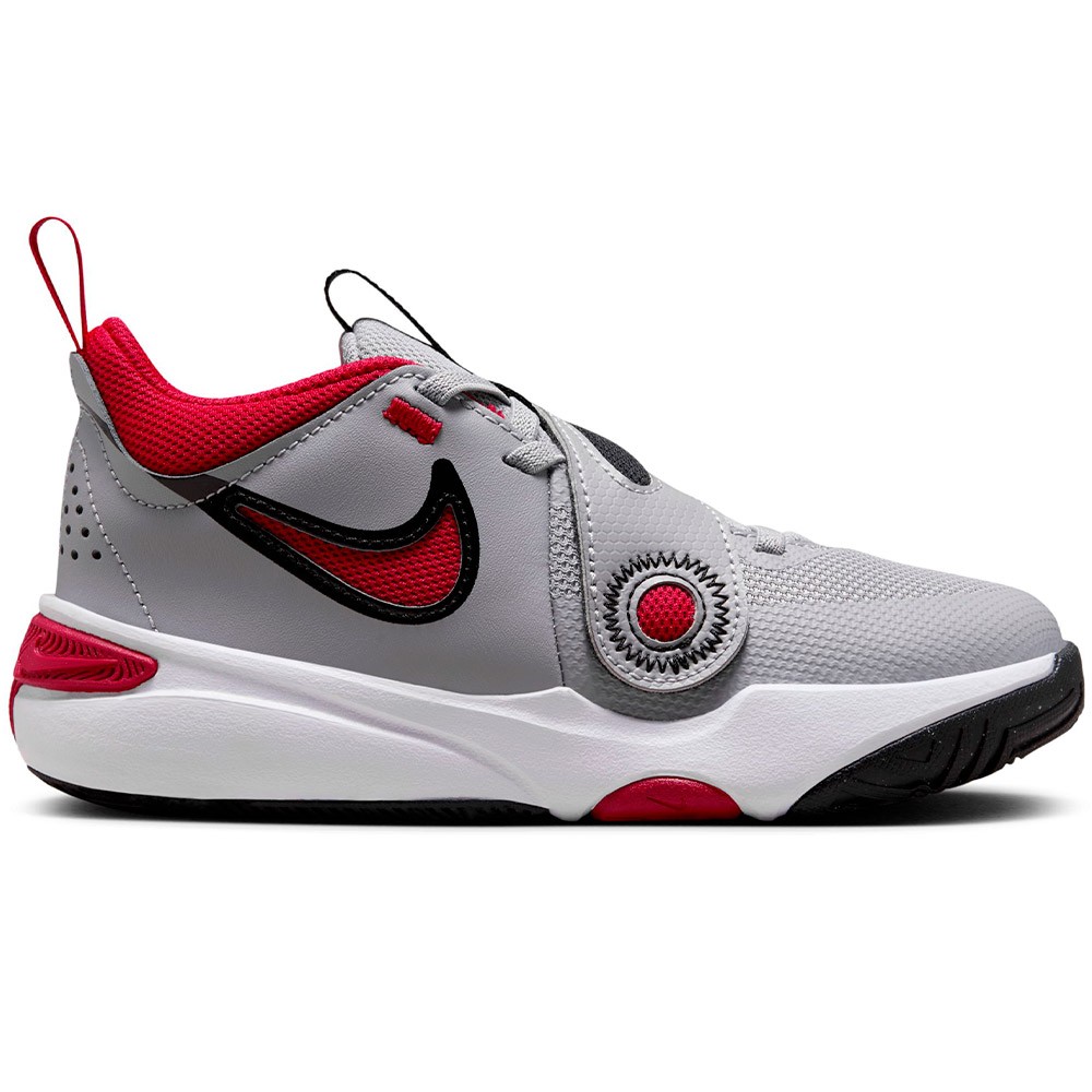 Kids Nike Team Hustle D 11 Cement Grey