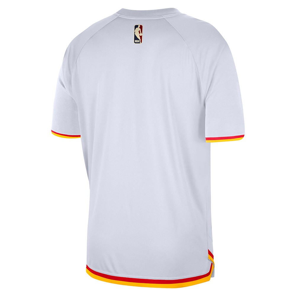 Camiseta Golden State Warriors Hardwood Classics Pregame White