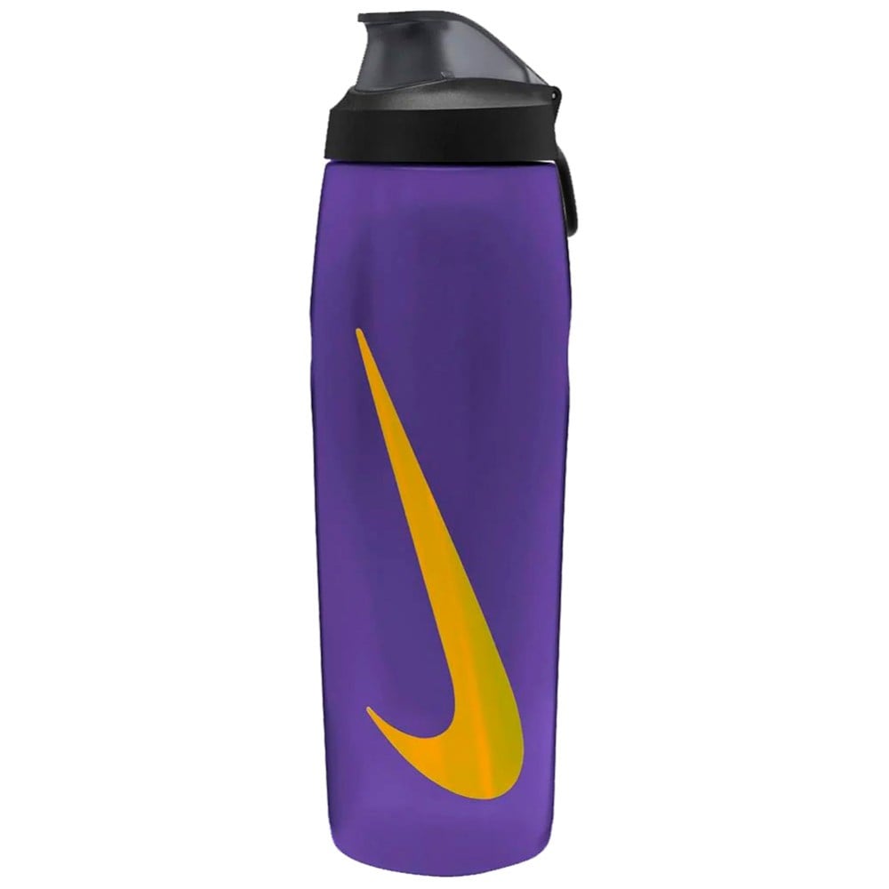 Botella Nike Refuel Locking Lid 24 Oz Purple