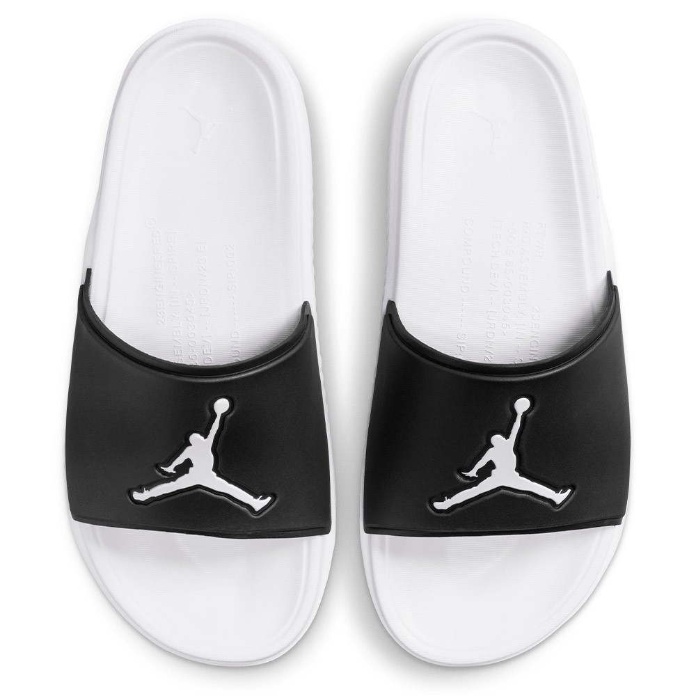 Jordan Jumpman Black White Slides