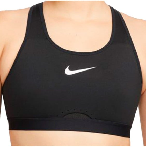 Buy Nike Dri-FIT Swoosh High-Support Black Sports Bra | 24Segons