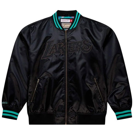 Comprare Los Angeles Lakers Teside Satin Bomber Jacket Nero|24Segons