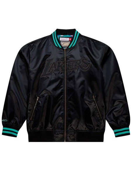 Comprare Los Angeles Lakers Teside Satin Bomber Jacket Nero|24Segons