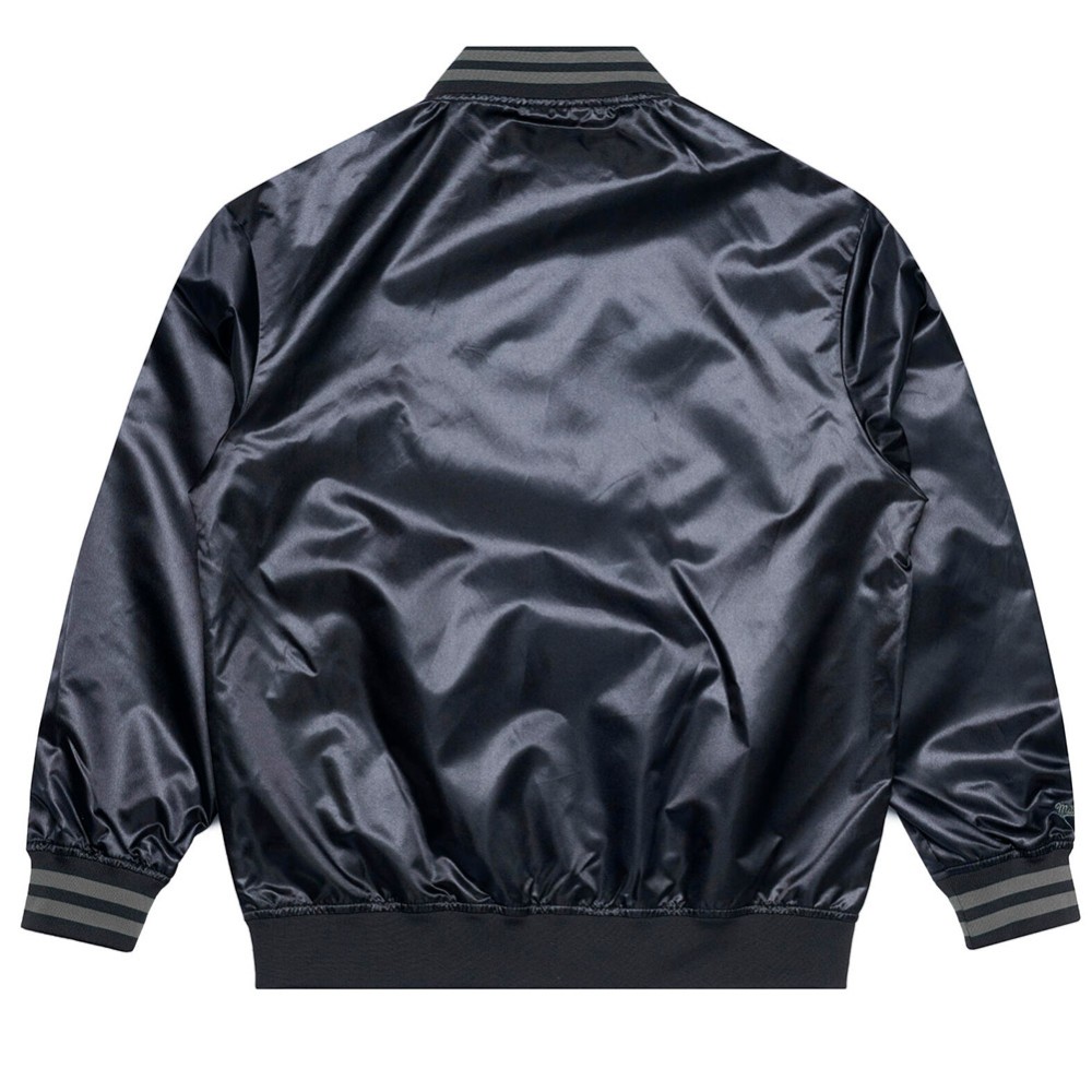 Jaqueta Chicago Bulls Teside Satin Bomber Black