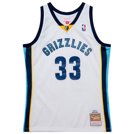 Comprare Marc Gasol Memphis Grizzlies 10-11 Bianco Swingman | 24Segons