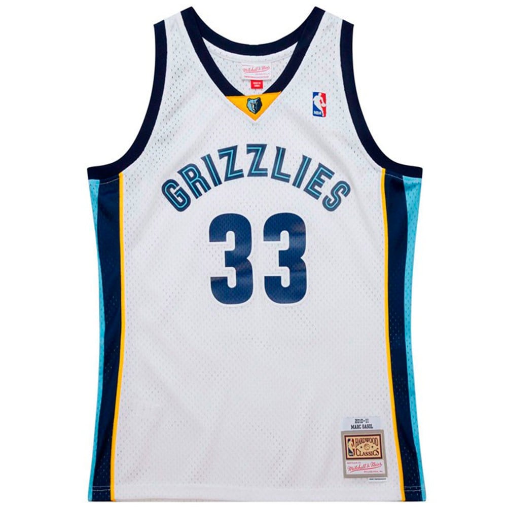 Marc Gasol Memphis Grizzlies 10-11 White Swingman