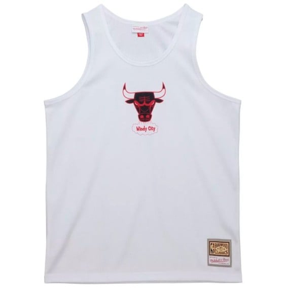 Acheter Chicago Bulls Destination Leisure White T-Shirt | 24Segons