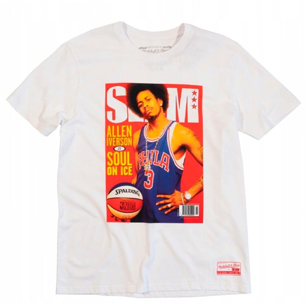 Camiseta Mitchell & Ness SLAM Allen Iverson White