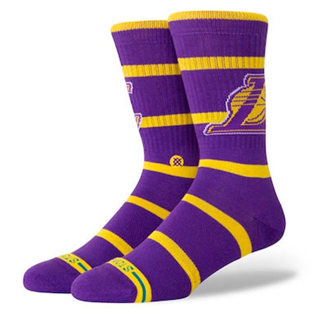 Mitjons Stance Casual Prep Los Angeles Lakers Crew Purple