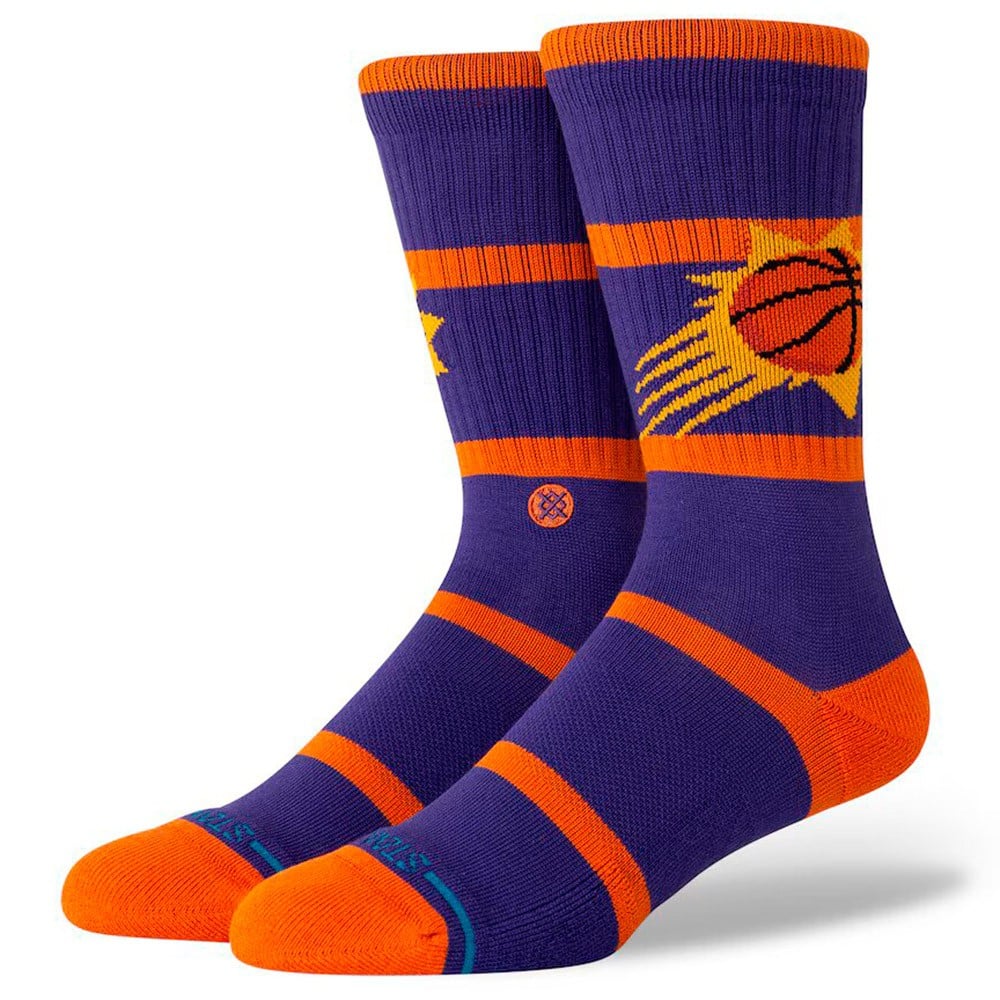 Calcetines Stance Casual Prep Phoenix Suns Crew Purple