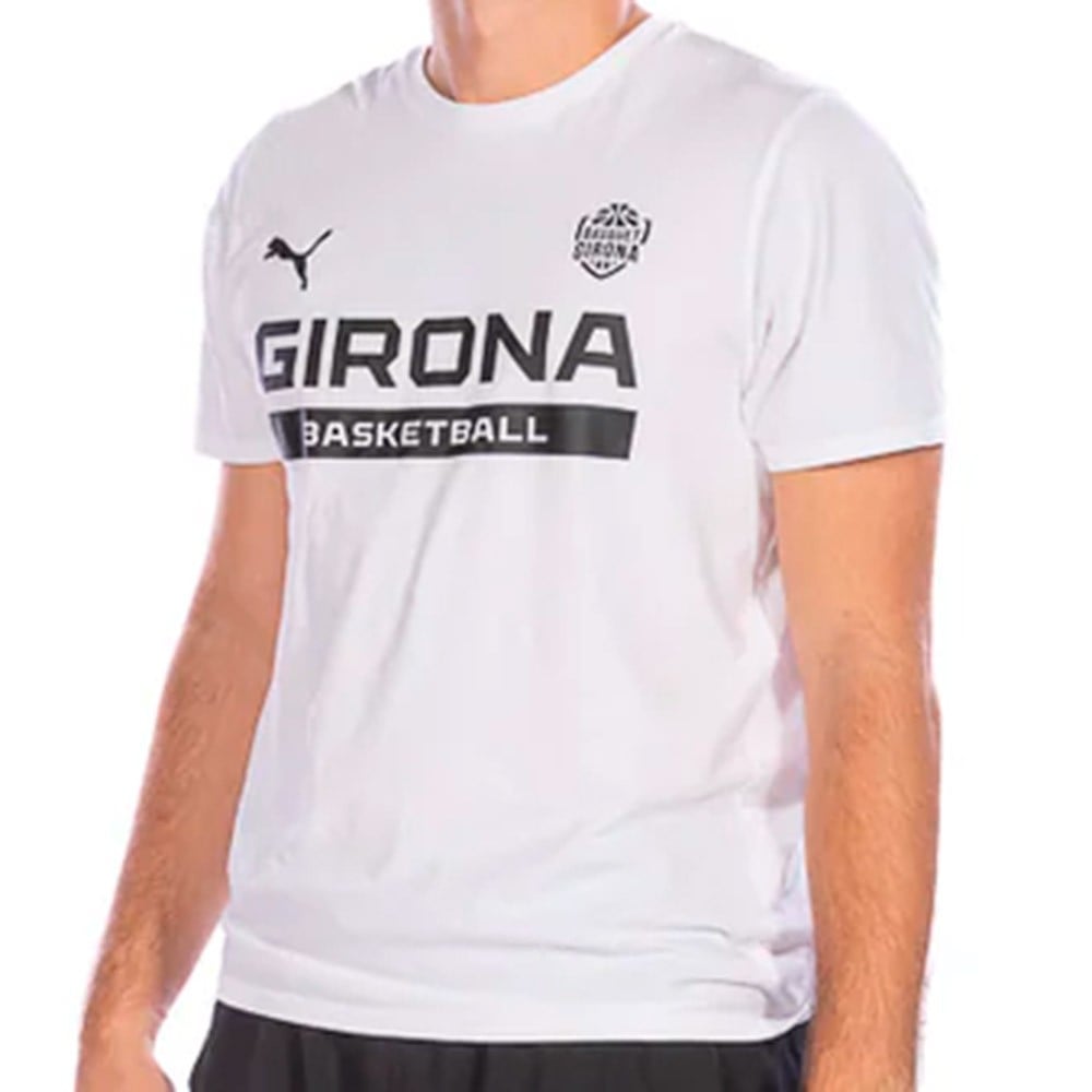 Camiseta Puma Bàsquet Girona Team Goal Casual White