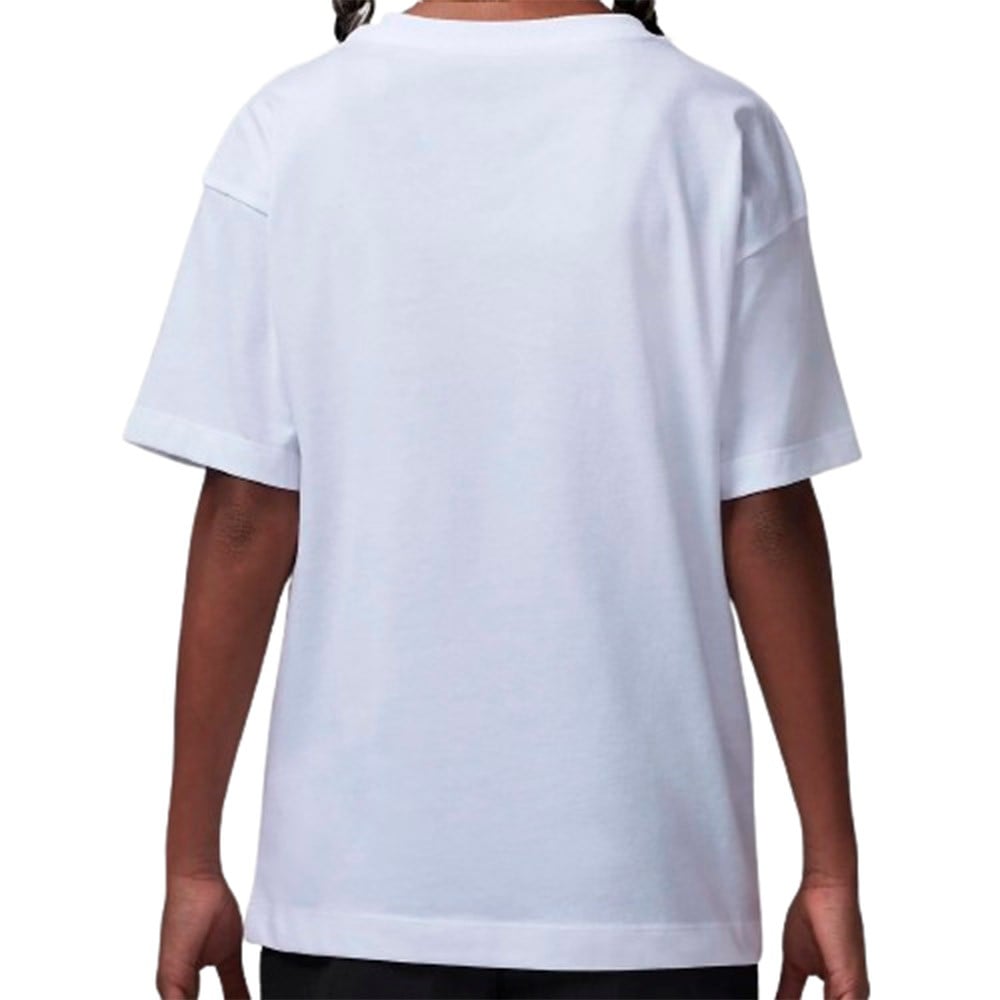 Camiseta Chica Jordan Flight Time White