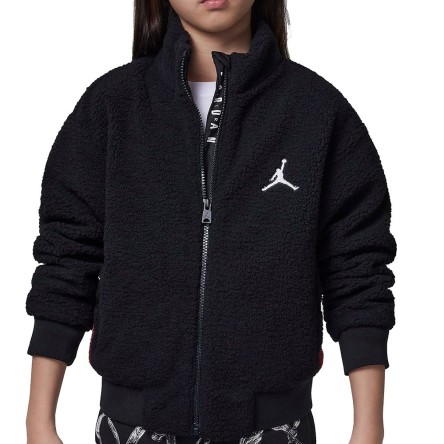 Comprar Jaqueta Noia Jordan Jumpman Sherpa Black | 24Segons