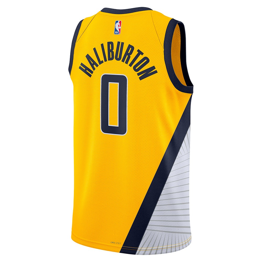 Junior Tyrese Haliburton Indiana Pacers Statement Edition Swingman