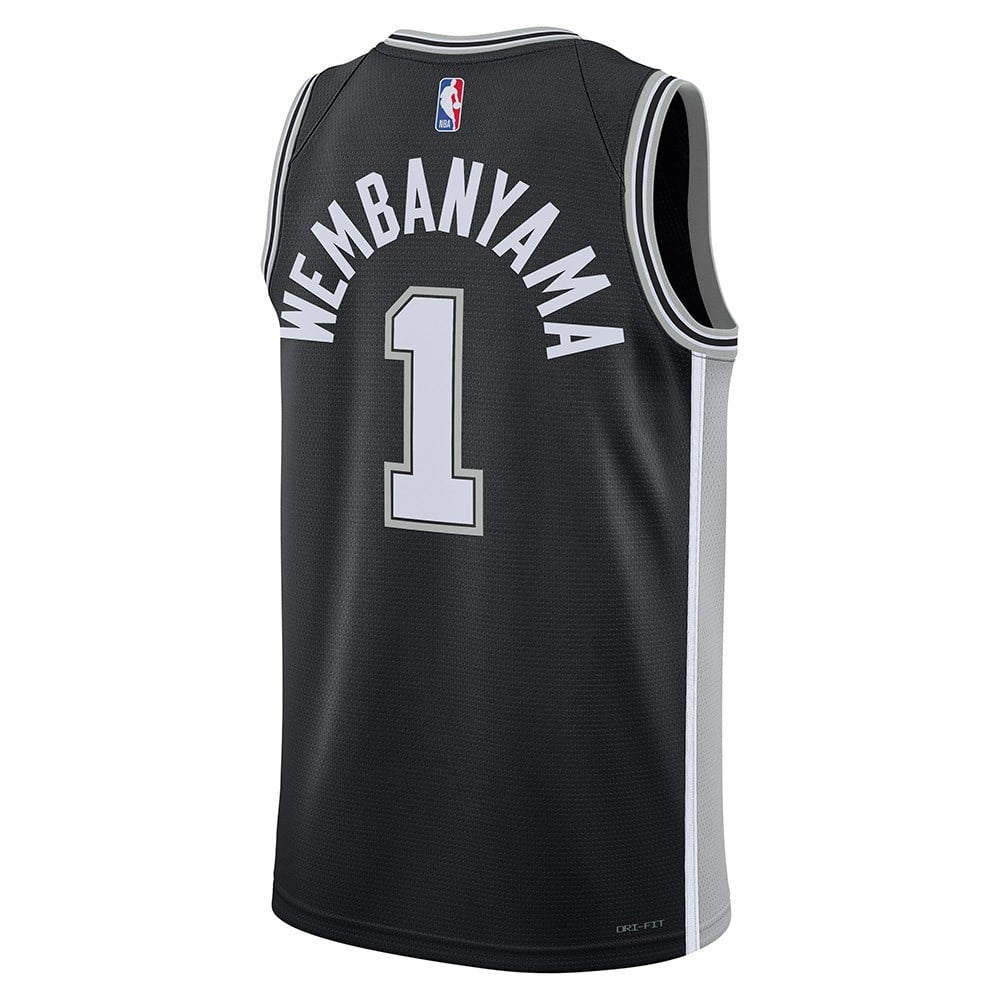 Junior Victor Wembanyama San Antonio Spurs 23-24 Icon Edition Swingman