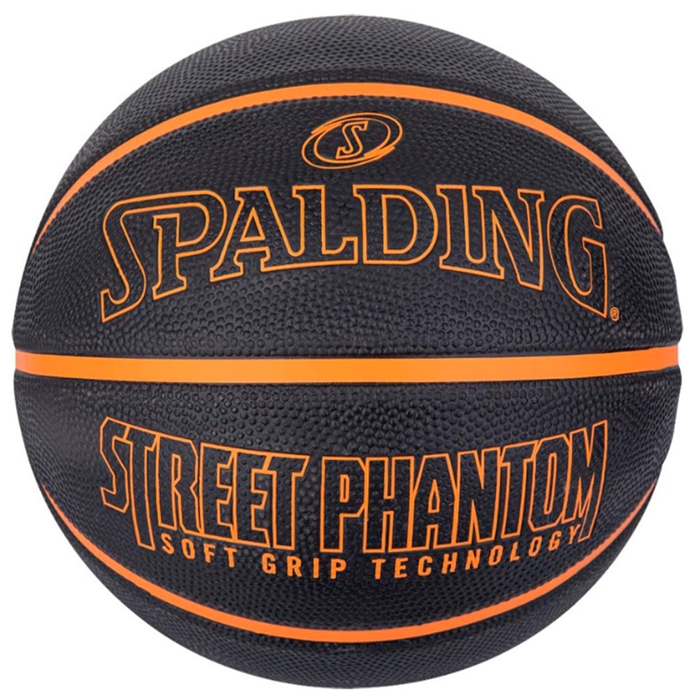 Balón Spalding Street Phantom Black Orange Sz7