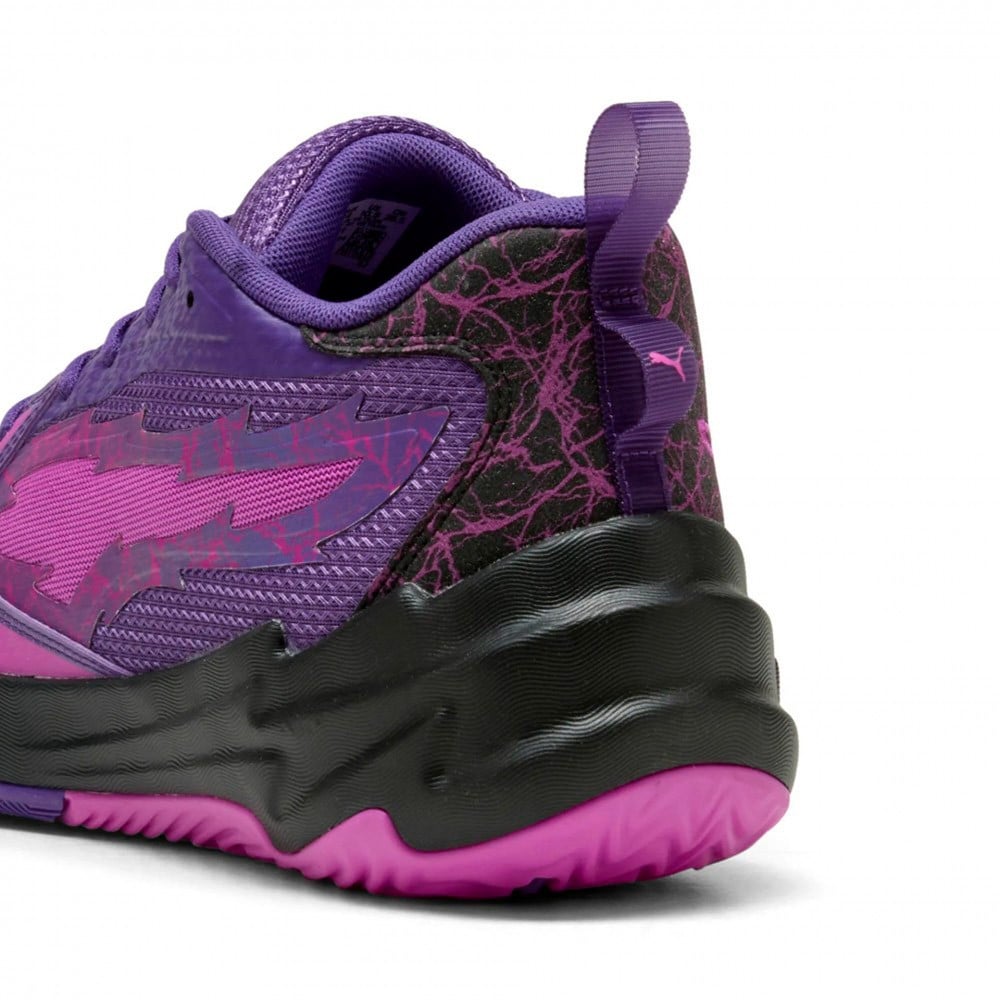 Junior Puma Scoot Zeros Purple Lightning