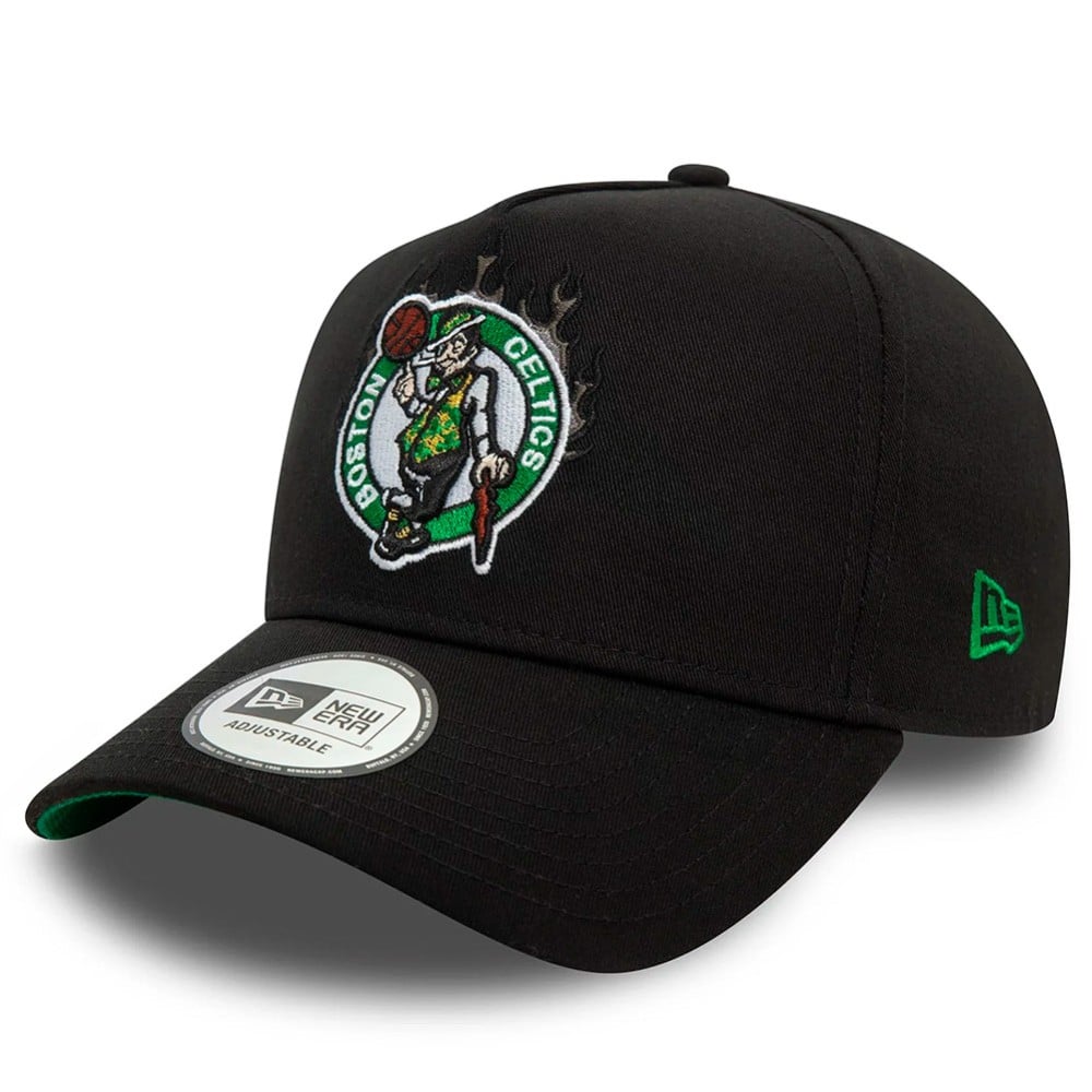 Boston Celtics Flame E-Frame 9Forty Black Cap