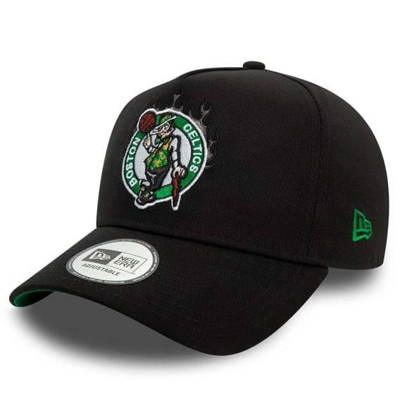 Acquistare Boston Celtics Flame E-Frame 9Forty Black Cap | 24Segons