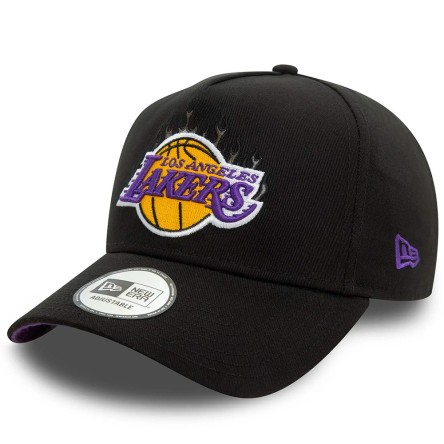 Comprar Gorra Los Angeles Lakers Flame E-Frame 9Forty Black | 24Segons