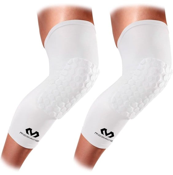 Acquista le ginocchiere McDavid Hex White pk.2 | 24Segons