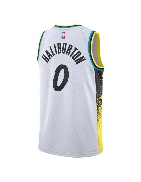 Acheter Tyrese Haliburton Pacers 24-25 City Edition Swingman |24Segons