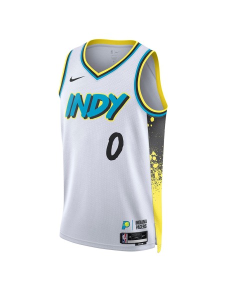 Acheter Tyrese Haliburton Pacers 24-25 City Edition Swingman |24Segons