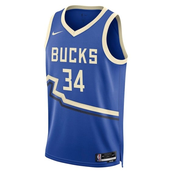 Acquista Antetokounmpo Bucks 24-25 City Edition Swingman|24Segoni