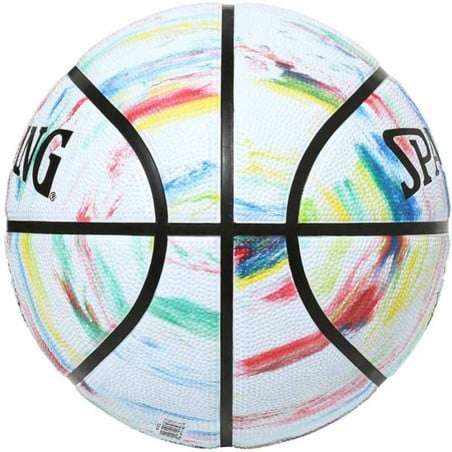 Spalding Marble Series Rainbow Sz5 Rubber Basketball