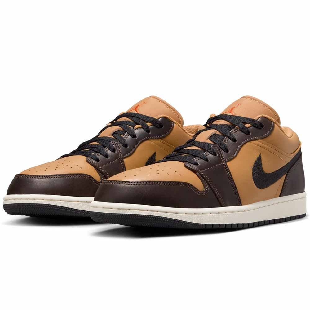 Air Jordan 1 Low SE Flax Baroque Brown