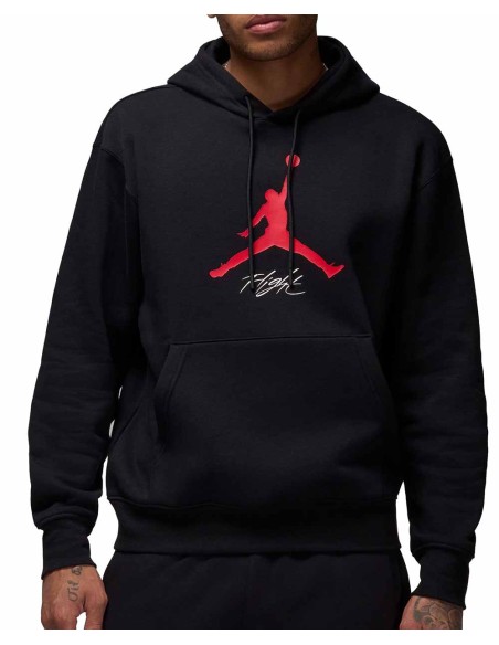 Jordan Felpa Essentials Nero Gym Red