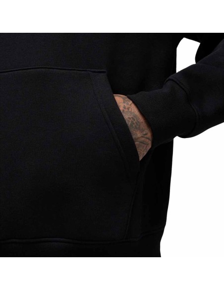 Jordan Sweatshirt Essentials Noir Gym Rouge