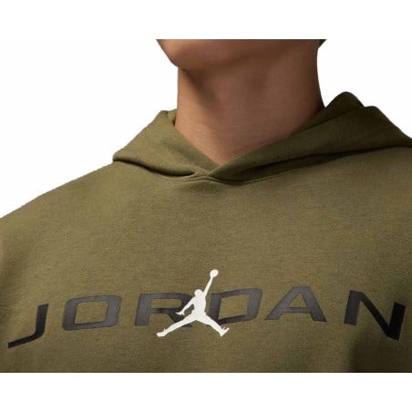 Jordan Essentials Fleece Medium Olive Hoodie