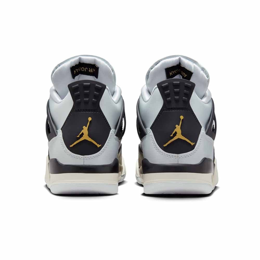 Junior Air Jordan 4 Retro Platinum Gold