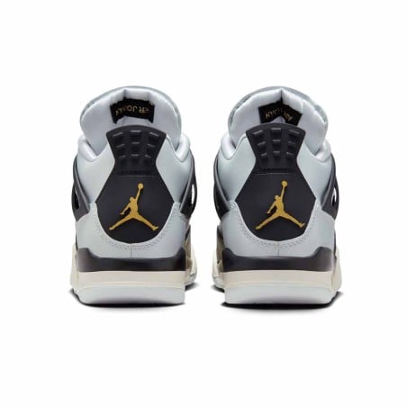 Junior Air Jordan 4 Retro Platinum Gold