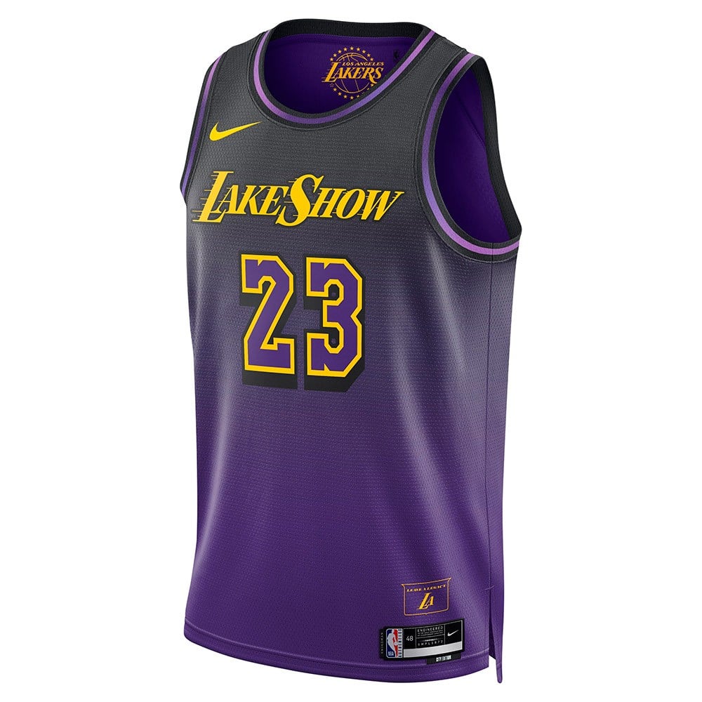 LeBron James Los Angeles Lakers 24-25 City Edition Swingman