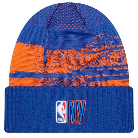 Gorro New York Knicks Tip Off Knit Blue Orange