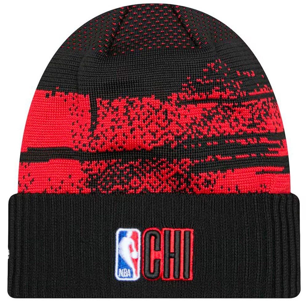 Gorro Chicago Bulls Tip Off Knit Black Red